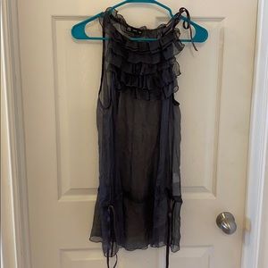 Sheer Tank Top from Italy